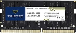 Premium 16GB DDR4 3200MHz (PC4-3200AA) PC4-25600 SODIMM Laptop RAM – 260-Pin 1.2V CL22 Non-ECC Unbuffered Memory Module for Laptop, Notebook, Mini PC, All-in-One
