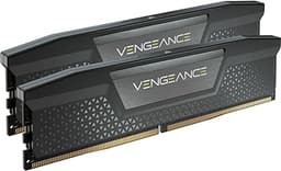 Vengeance DDR5 RAM 96GB (2x48GB) 6400MHz CL32 Intel XMP iCUE Compatible Computer Memory - Black (CMK96GX5M2B6400C32)