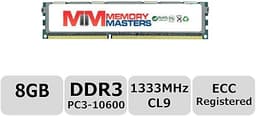 Hynix 8GB DDR3 1333MHz PC3-10600 Registered ECC 1.5V CL9 2Rx4 Dual Rank 240 Pin RDIMM Server Memory Ram Module Upgrade (Server Only, Not for Desktop/Laptop)(8GB)