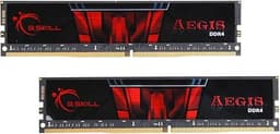 G.SKILL AEGIS Series DDR4 RAM (XMP) 32GB (2x16GB) 3000MT/s CL16-18-18-38 1.35V Intel AMD Desktop Computer Memory U-DIMM (F4-3000C16D-32GISB)
