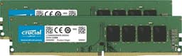 Crucial 16GB kit (8GBx2), 288-pin DIMM, DDR4 PC4-21300,