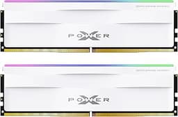 Silicon Power DDR5 64GB (2x32GB) Zenith RGB 6000MT/s (PC5-48000) 288-pin CL30 1.35V UDIMM Desktop Memory Module RAM White SU064GXLWU60AFDHEC