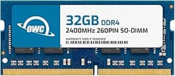 OWC 32GB PC19200 DDR4 2400MHz 260pin SO-DIMM Memory Ram Upgrade Compatible with 21.5 and 27 iMac Retina Models (Mid 2017) and Compatible PCs (OWC2400DDR4S32G)