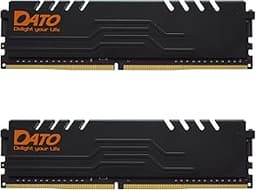 16GB RAM (8GBx2), DDR4 3200MHz with Heatsink, PC4-25600 CL16 1.35V 288-Pin Non-ECC UDIMM, Desktop Memory Module for Gaming, Extreme Black