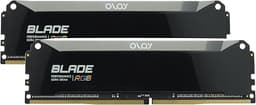 OLOy DDR4 RAM 16GB (2x8GB) Piano Black Blade RGB 3600 MHz CL18 1.35V 288-Pin Desktop Gaming UDIMM (MD4U0836180BRPDA)
