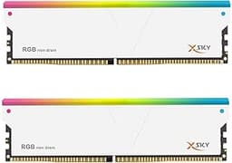 V-Color Manta XSky DDR5 RGB Filler Solution - 2X Modules - 0GB RAM - Intel/AMD Compatible - White with Light Rod (White)