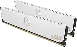 TEAMGL_Product_Group T-Create Expert Overclocking 10L DDR5 32GB Kit (2x16GB) 7200MHz (PC5-57600) CL34 A-DIE Desktop Memory Module Frame White - CTCWD532G7200HC34ADC01