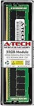 A-Tech 32GB RAM Replacement for Samsung M393A4K40CB2-CTD | DDR4 2666MHz PC4-21300 2Rx4 1.2V ECC RDIMM Registered 288-Pin DIMM Memory Module