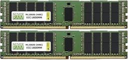 NEMIX RAM 64GB (2x32GB) DDR3 1333MHZ PC3-10600 ECC LRDIMM 4Rx4 1.35V Load Reduced Server Memory KIT