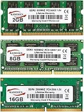 16GB|DDR2 DDR3L DDR4 2GB 8GB 4GB 16GB Laptop Ram 1333 1600 2400 2666 3200 204pin So Dimm Memory DDR3 8gb PC3 New 2025 High for Reliable Electronic Component