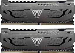 Patriot Viper Steel DDR4 RAM 16GB (2X8GB) 3600MHz CL17 1.35v UDIMM Desktop Gaming Memory Kit Compatible with XMP - PVS416G360C7K