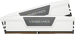 Vengeance DDR5 RAM 32GB (2x16GB) 6000MHz CL36-44-44-96 1.35V AMD Expo & Intel XMP Desktop Computer Memory - White (CMK32GX5M2E6000Z36W)