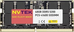 48GB (1X48GB) DDR5 5200MHZ PC5-41600 2Rx8 1.1V CL44 262-PIN Non-ECC SODIMM Laptop AIO PC Computer Memory
