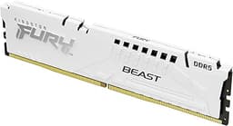 FURY Beast White 32GB 5600MT/s CL36 DDR5 EXPO DIMM | Overclocking | AMD EXPO | KF556C36BWE-32
