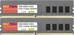 16GB (2X8GB) DDR4 2400MHZ PC4-19200 UDIMM 1Rx8 1.2V CL17 288-PIN Non-ECC Unbuffered Desktop PC Computer Memory KIT