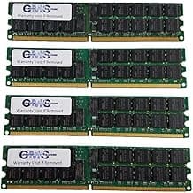 CMS 8GB (4X2GB) DDR2 5300 667MHZ ECC Registered DIMM Memory Ram Upgrade Compatible with Dell® Poweredge M605 Ddr2 Ecc Reg for Server Only - B115