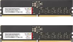 V-Color DDR5 32GB (16GBx2) 5600MHz CL46 1Rx8 ECC UNBUFFERED DIMM 1.1V (ECC UDIMM) Memory Ram for Server (TE516G56S846K)