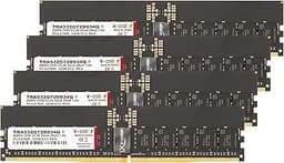 V-Color DDR5 128GB (32GBx4) 7200MHz CL34 2Gx8 2Rx8 OC R-DIMM (Overclocking ECC Registered DIMM) 1.4V Memory Ram for TRX50 Workstation (AMD Expo) (TRA532G72D834Q)
