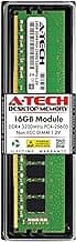 A-Tech 16GB DDR4 3200 MHz UDIMM PC4-25600 (PC4-3200AA) CL22 DIMM Non-ECC Desktop RAM Memory Module