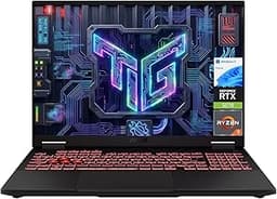 ASUS TUF A16 Gaming Traditional Laptop, 16" FHD+ 165Hz, Ryzen 9 270, GeForce RTX 5070, 32GB DDR5 SODIMM, 1TB PCIe M.2 SSD, Wi-Fi 6, Win11 Home, Black