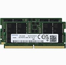 32GB (2x16GB) DDR5 5600MHz PC5-44800 SODIMM 1Rx8 Single Rank CL46 1.1v 262pin Non-ECC M425R2GA3BB0-CWM Laptop Notebook RAM Memory Upgrade