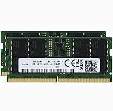 Factory Original 32GB (2x16GB) Compatible for HP Zbook Fury 16 G10 Mobile Workstation Laptop DDR5 5600MHz PC5-44800 SODIMM 1Rx8 CL46 1.1v Notebook Memory Module Upgrade RAM Adamanta