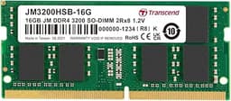 16GB SO-DIMM DDR4 3200MHz Laptop RAM, Intel AMD Compatible, HP Lenovo Dell ASUS Acer Computer Memory, 2666/2933MHz Compatible, 2Rx8 1.2V, PC4-25600 CL22, Unbuffered 260-Pin – JM3200HSB-16G