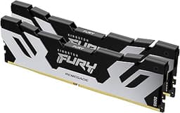 FURY Renegade Silver 32GB (2x16GB) 6400MT/s DDR5 CL32 DIMM Desktop Memory (Kit of 2) | Intel XMP 3.0 | Overclocking Stability | KF564C32RSK2-32