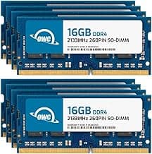 OWC 128GB (8x16GB) DDR4 2133MHZ PC4-17000 CL15 2RX8 Non-ECC SODIMM 1.2V 260-pin Laptop Notebook Memory RAM Upgrade Module