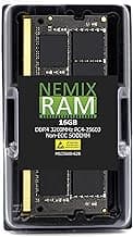 NEMIX RAM 16GB (1X16GB) DDR4 3200MHZ, 2933MHZ or 2666MHZ 260-PIN 1.2V Non-ECC Unbuffered SODIMM Laptop PC Memory