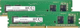 16GB (2x8GB) DDR4 3200MHz PC4-25600 (PC4-3200AA) CL22 UDIMM 1Rx16 Single Rank 1.2V Non-ECC DIMM 288-Pin Desktop PC RAM Memory