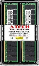 A-Tech 256GB Kit (2x128GB) RAM for ASUS ExpertCenter Pro ET900A X9 Workstation | DDR5 5600MHz PC5-44800 ECC RDIMM 4Rx4 2S2Rx4 EC8 1.1V 288-Pin ECC Registered DIMM Memory Upgrade