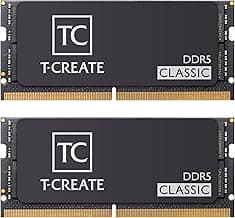 TEAMGROUP T-Create Classic DDR5 SODIMM 2x32GB 5600MHz(PC5-44800) CL46 Laptop Memory Module Ram - CTCCD564G5600HC46ADC-S01