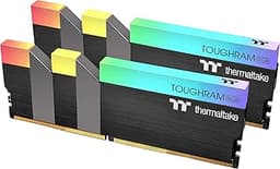 TOUGHRAM RGB DDR4 4600MHz 16GB (8GB x 2) 16.8 Million Color RGB Alexa/Razer Chroma/5V Motherboard Syncable RGB Memory R009D408GX2-4600C19A