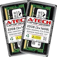 32GB Kit (2x16GB) RAM for Acer Predator Helios 300 PH315-51-78NP Gaming Laptop | DDR4 2666MHz SODIMM PC4-21300 (PC4-2666V) Memory Upgrade Modules