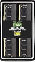 NEMIX RAM 16GB (2X8GB) DDR4 3200MHZ PC4-25600 1Rx8 1.2V CL22 288-PIN ECC Unbuffered UDIMM KIT Compatible with DELL PowerEdge T150 Server