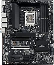 Pro WS W680-ACE Intel W680 LGA 1700 ATX Workstation Motherboard,2xPCIe 5.0x16 Slot,DDR5,ECC Memory,2x2.5 Gb LAN,3X M.2 Slots,USB 3.2 Gen 2x2 Front Panel,SlimSAS,BMC Header,Thunderbolt 4Header,ACCE.