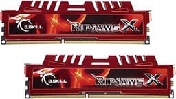 RipjawsX Series DDR3 RAM (XMP) 16GB (2x8GB) 1600MT/s CL10-10-10-30 1.50V Desktop Computer Memory U-DIMM (F3-12800CL10D-16GBXL)