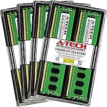 256GB Kit (8x32GB) RAM for QNAP TS-h1290FX NAS | DDR4 3200MHz PC4-25600 ECC RDIMM 2Rx8 1.2V 288-Pin Registered DIMM Memory Upgrade