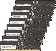 V-Color DDR5 256GB (32GBx8) 5600MHz CL46 4Gx4 1Rx4 ECC R-DIMM (ECC Registered DIMM) 1.1V Memory Ram for Server and Workstations with Hynix IC (TR532G56S446O)
