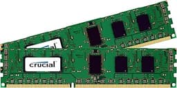 Crucial 16GB Kit (8GBx2) DDR3 1333 MT/s (PC3-10600) CL9 240-Pin Unbuffered UDIMM Desktop Memory CT2CP102464BA1339