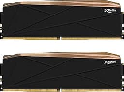 V-Color DDR5 Manta XFinity 32GB (16GBx2) 8200MHz CL38-48-48 1.45V SK Hynix IC RGB Desktop Computer Gaming Memory CUDIMM (TMXFCL1682838KGK)