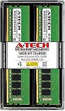 A-Tech 16GB Kit (2x8GB) RAM for Dell XPS 8900, 8910 Desktop | DDR4 2133MHz PC4-17000 DIMM 1.2V 288-Pin Non-ECC UDIMM Memory Upgrade