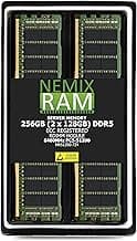 NEMIX RAM 256GB (2X128GB) DDR5 6400MHZ PC5-51200 CL52 2Rx4 1.1V 288-PIN ECC RDIMM Registered Server Memory KIT Compatible with SuperMicro GPU A+ Server AS-8126GS-NB3RT