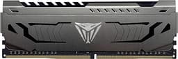 Patriot Viper Steel DDR4 RAM 16GB (1X16GB) 3200MHz CL16 1.35v UDIMM Desktop Gaming Memory Module Compatible with XMP - PVS416G320C6