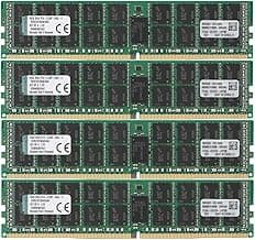 Kingston Technology 64GB RAM Kit (4x16GB) 2133MHz DDR4 ECC Reg CL15 DIMM DR x 4 with TS Server Memory (KVR21R15D4K4/64)