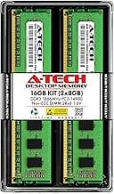 A-Tech 16GB Kit (2x8GB) DDR3 1866MHz PC3-14900 CL13 UDIMM 2Rx8 1.5V Non-ECC DIMM 240-Pin Desktop RAM Memory Upgrade Modules