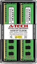 A-Tech 16GB Kit (2x8GB) RAM for Dell Inspiron 3250, 3650, 3655, 3656 Desktop | DDR3/DDR3L 1600MHz PC3L-12800 DIMM 2Rx8 1.35V 240-Pin Non-ECC UDIMM Memory Upgrade