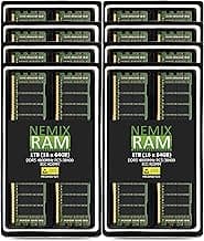 NEMIX RAM 1TB (16X64GB) DDR5 4800MHZ PC5-38400 2Rx4 1.1V CL40 288-PIN ECC RDIMM Registered Server Memory KIT Compatible with ASUS 1U Dual-Socket Server Model RS700-E11-RS12U