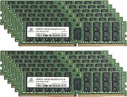 384GB (12x32GB) Server Memory Upgrade for Oracle Server X5-2 DDR4 2133 PC4-17000 ECC Registered 2Rx4 CL15 1.2v RAM